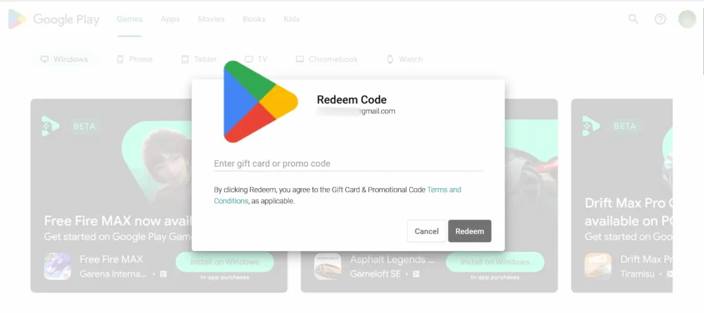 How to Redeem Google Play Gift Cards