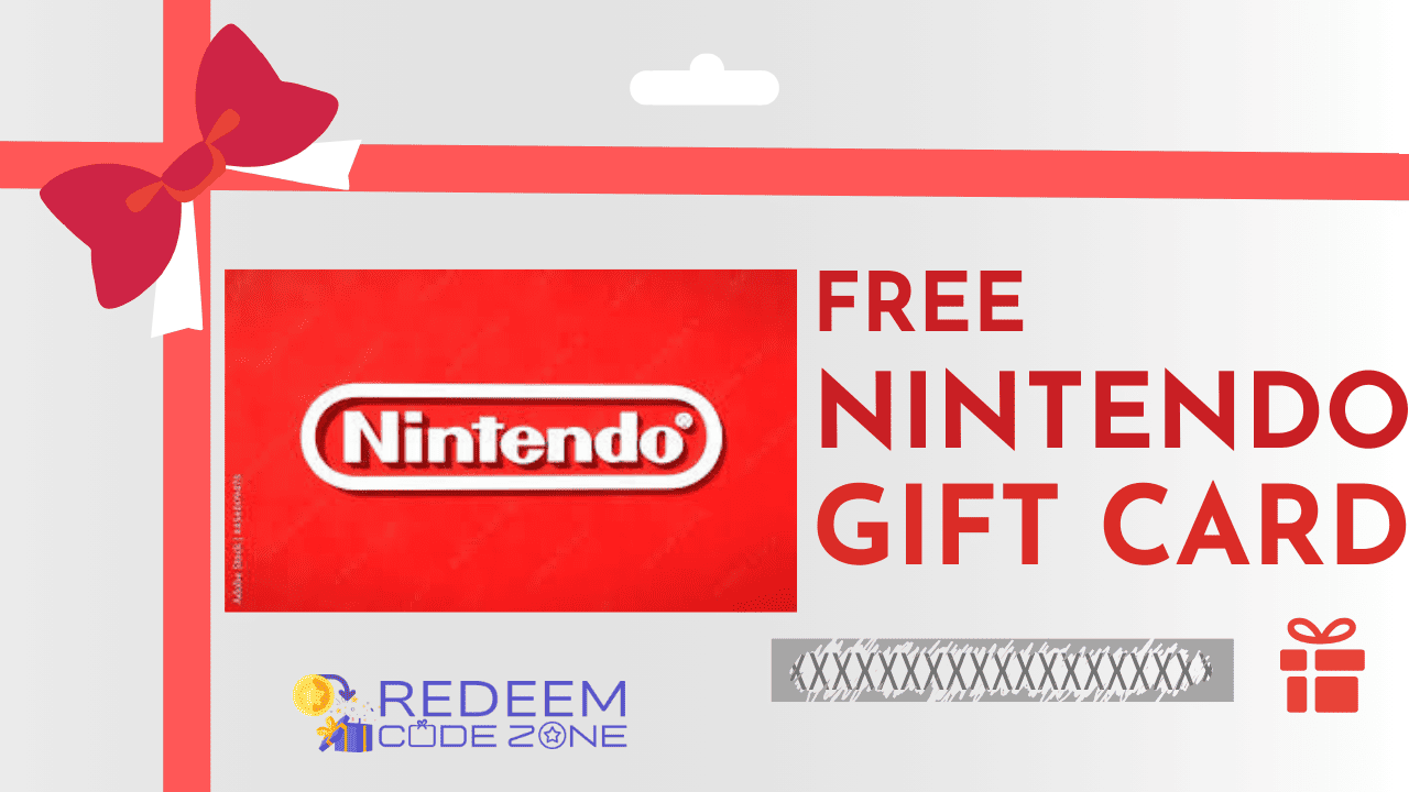 Free Nintendo Gift Cards Giveaway